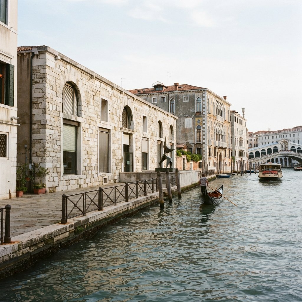 La promenade du Grand Canal au Guggenheim — Venise