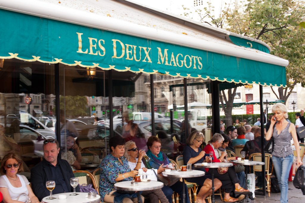 The Left Bank of Writers and Cafes — Paris