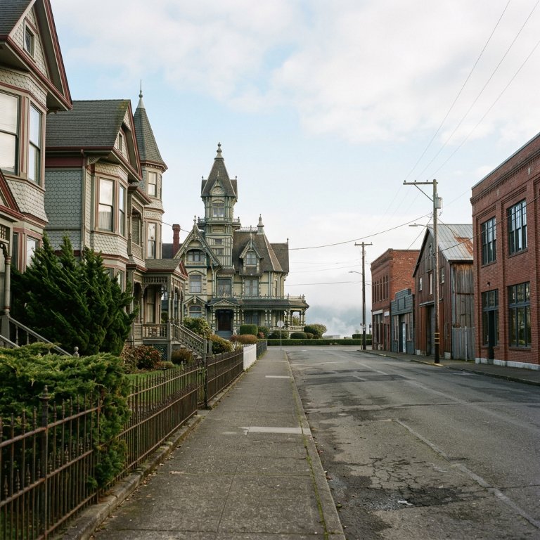 El paseo victoriano del casco antiguo de Eureka — Eureka