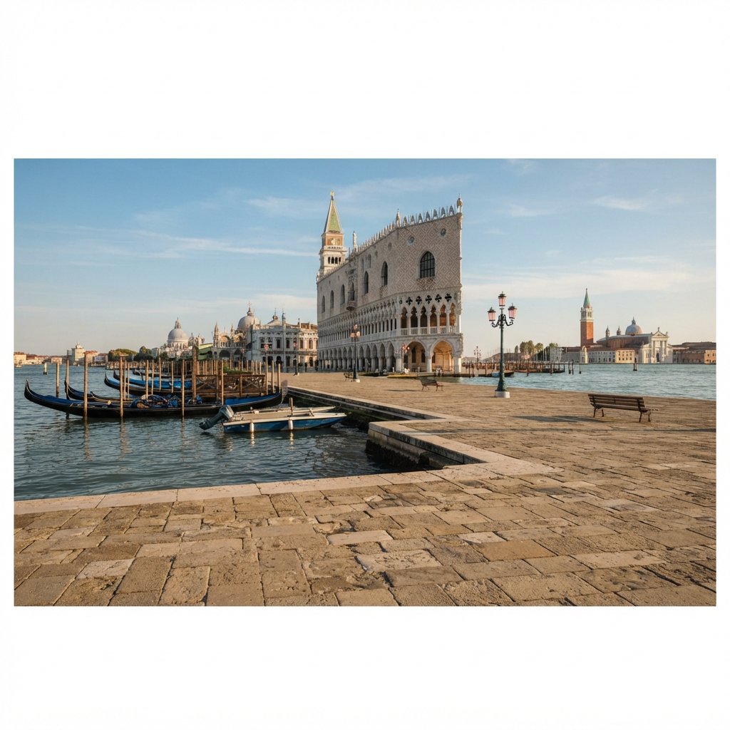 La promenade de l’Arsenale à la Dogana — Venise