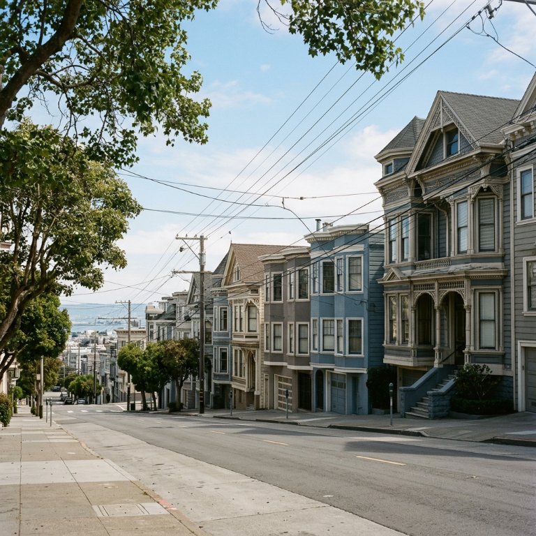 Victorian Houses & Pacific Heights — San Francisco