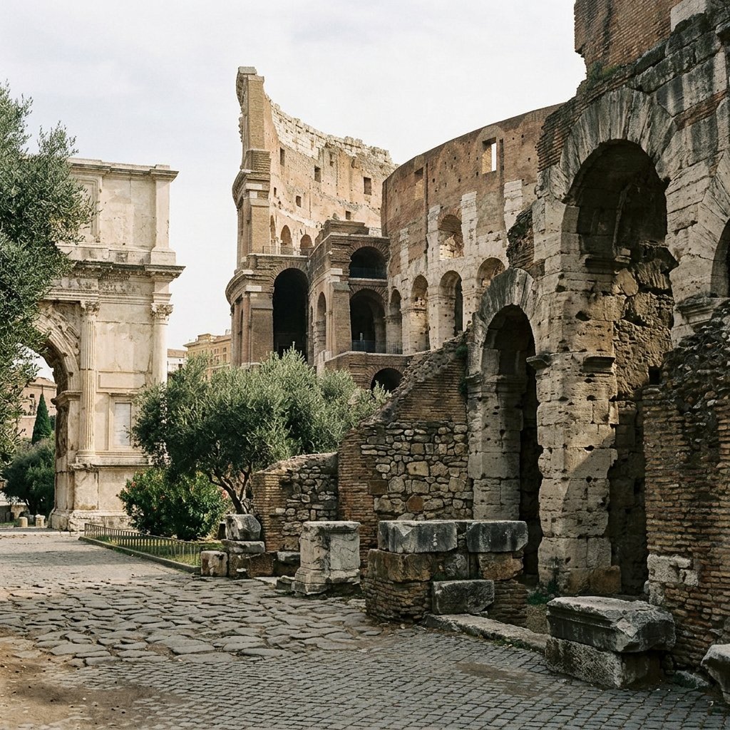 The Roman Forum to the Arch of Titus Walk — Rome